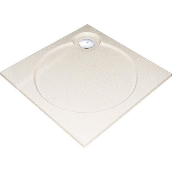 Поддон для душа GuteWetter Deluxe 100x100x4 Q бежевый