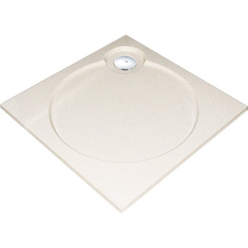 Поддон для душа GuteWetter Deluxe 100x100x4 Q бежевый