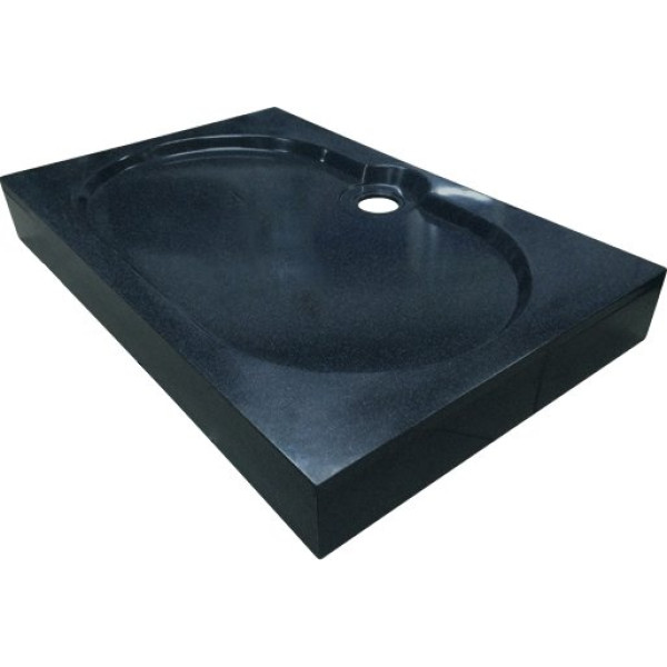 Поддон для душа GuteWetter Deluxe 120x80x16 Q черный