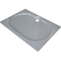 Поддон для душа GuteWetter Deluxe 120x80x2 Q серый