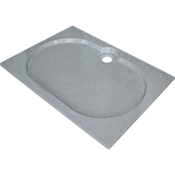 Поддон для душа GuteWetter Deluxe 120x80x2 Q серый