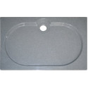 Поддон для душа GuteWetter Deluxe 120x80x2 Q серый