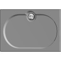 Поддон для душа GuteWetter Deluxe 120x80x2 Q серый