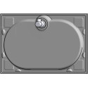 Поддон для душа GuteWetter Deluxe 120x80x2 Q серый