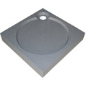Поддон для душа GuteWetter Deluxe 80x80x16 Q серый