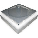 Поддон для душа GuteWetter Deluxe 80x80x16 Q серый