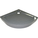 Поддон для душа GuteWetter Deluxe 80x80x16 R серый