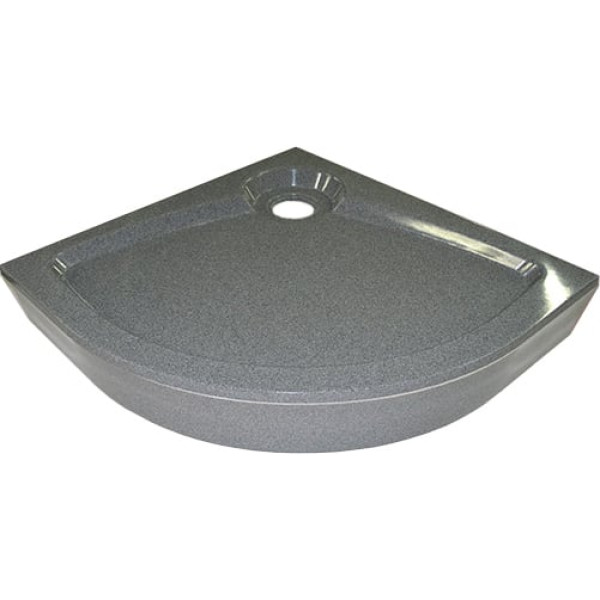 Поддон для душа GuteWetter Deluxe 80x80x16 R серый