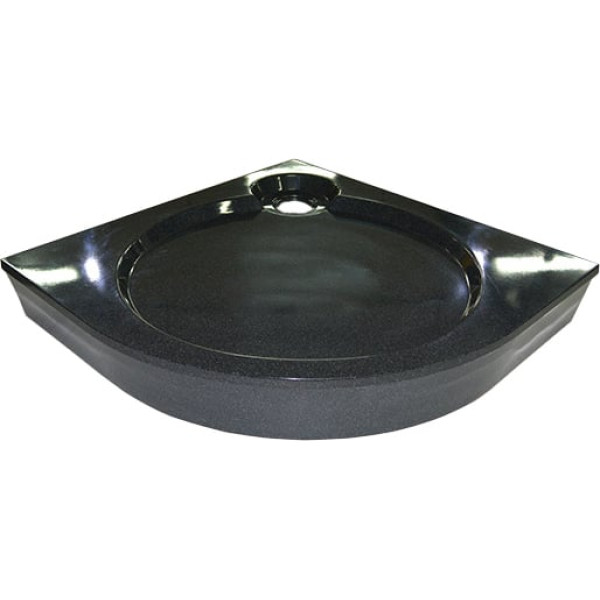 Поддон для душа GuteWetter Deluxe 90x90x16 R черный
