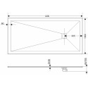 Поддон для душа RGW Stone Tray ST-0120G 100х120 с сифоном