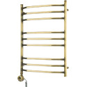Полотенцесушитель электрический Domoterm Лаура П9 50x70, античная бронза, L