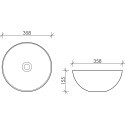 Раковина Ceramica Nova Element CN6004 черный матовый