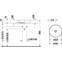 Раковина Duravit Cape Cod 2328430000 43 см