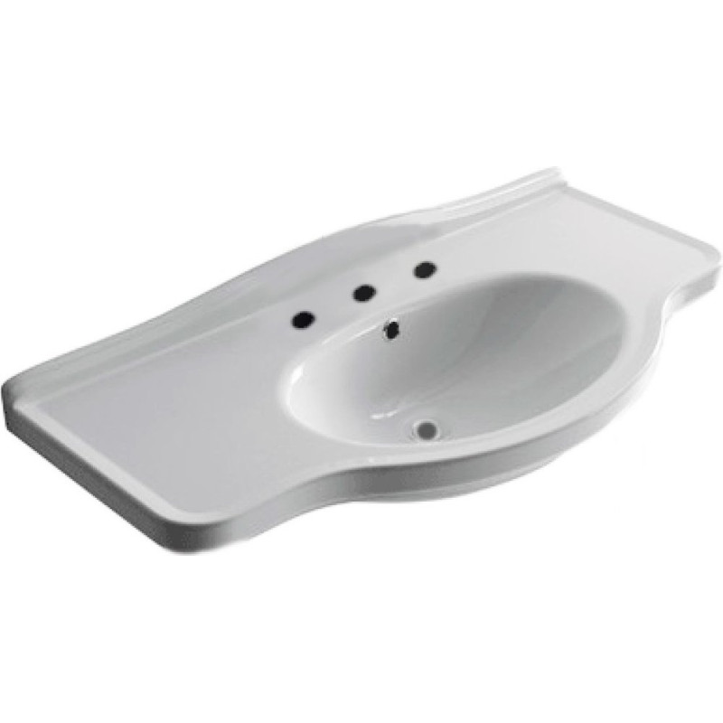 Раковина Galassia Ethos 8434 95 см 3 отверстия