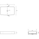 Раковина Galassia SmartB 7415 65x38