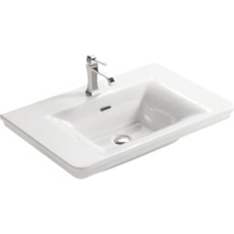 Раковина Globo Relais RE080.BI*1 80 см