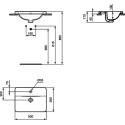 Раковина Ideal Standard Connect E504301 50 см