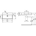 Раковина Ideal Standard Strada K078201 70 см