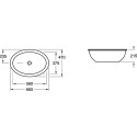 Раковина Villeroy & Boch Loop & Friends 6161 30 01 alpin