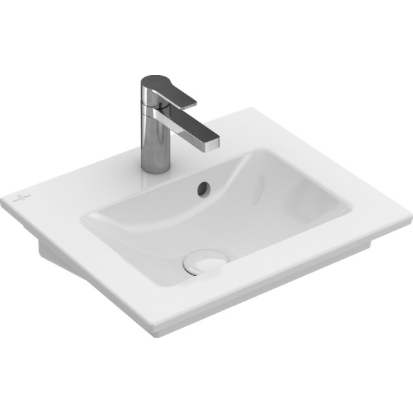 Раковина Villeroy & Boch Venticello 412450R1 50х42, alpin ceramicplus, с переливом