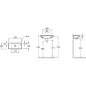 Рукомойник Jacob Delafon Odeon Up E4701R 50 см