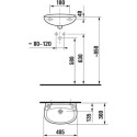 Рукомойник Jika Lyra 40 1527.1 R