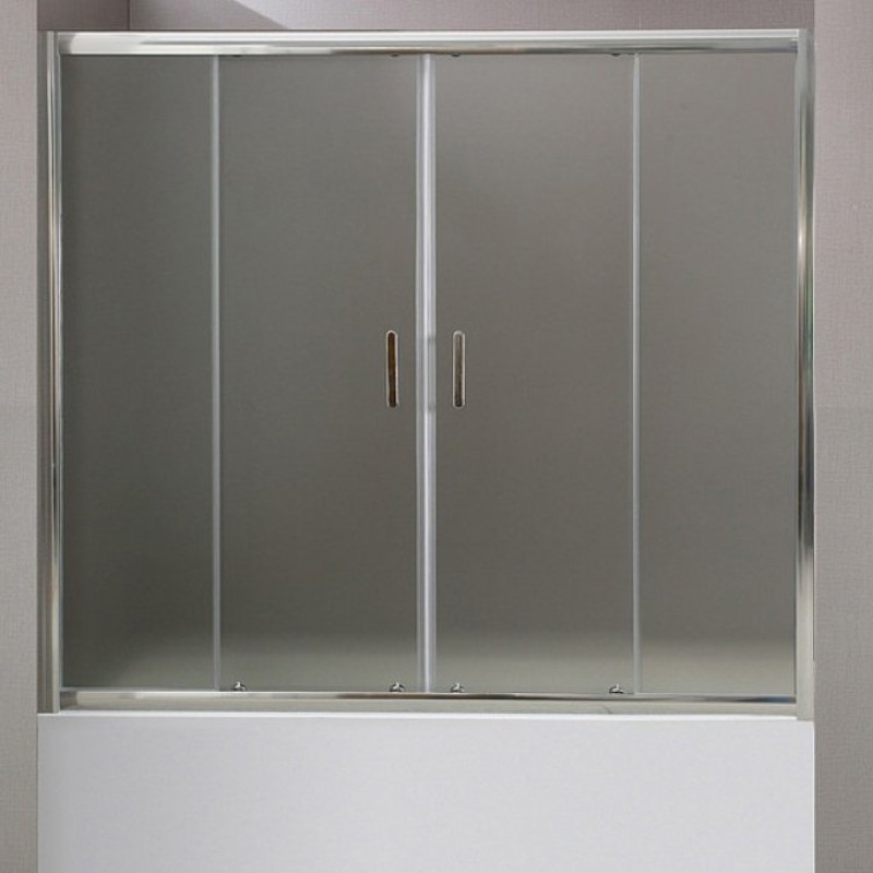 Шторка на ванну BelBagno Uno VF 2 150/145 C Cr
