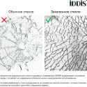 Шторка на ванну IDDIS Ray RAY6CS0i90 100х140, профиль глянцевый алюминий