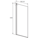 Шторка на ванну Radaway Nes PNJ I 50 L