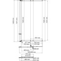 Шторка на ванну Wasserkraft Main 41S02-80