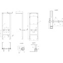 Система инсталляции для унитазов Cersanit Vector