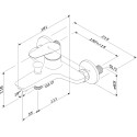 Смеситель AM.PM Joy F85E10000 для ванны с душем