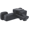 Смеситель Aquanet Gotic AF440-20B для ванны с душем, черный