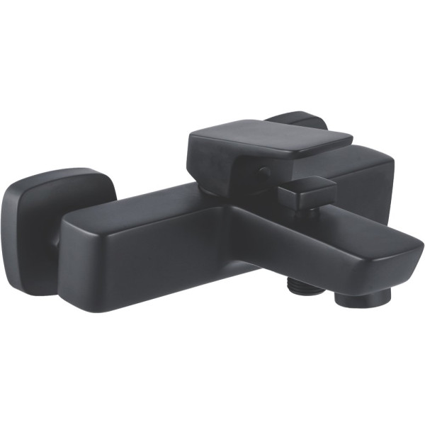 Смеситель Aquanet Gotic AF440-20B для ванны с душем, черный