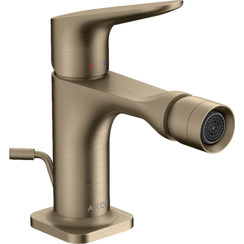 Смеситель Axor Citterio M 34210820 для биде, шлифованный никель