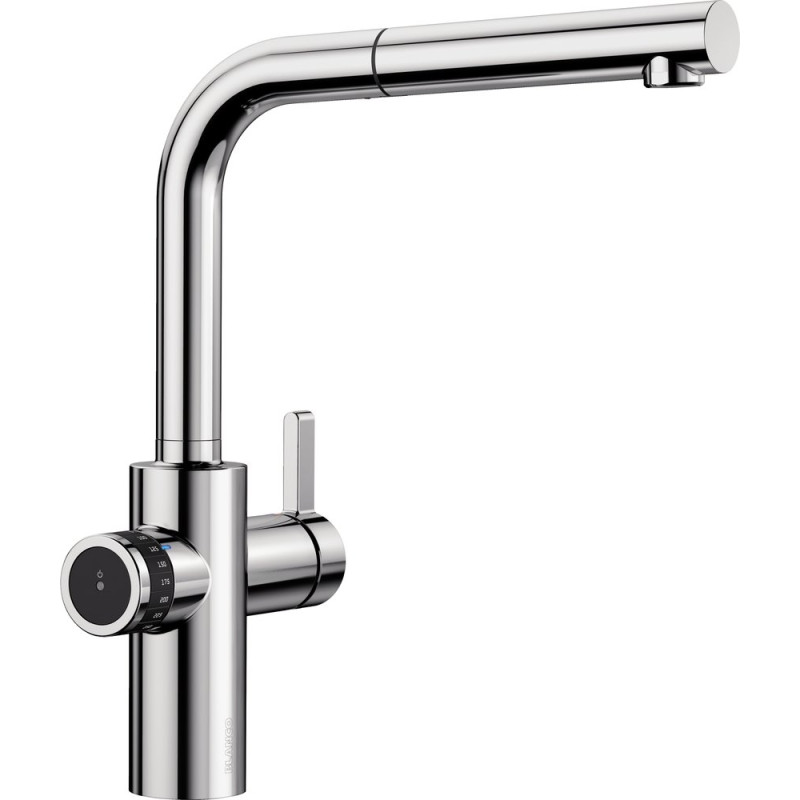 Смеситель Blanco Evol-S Volume 525210 для кухонной мойки, рычаг справа