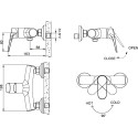 Смеситель Bravat Eler F9191238CP-01 для душа