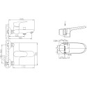 Смеситель Bravat Pure F6105161C-01 для ванны с душем