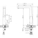Смеситель Bravat Riffle F772106C для кухонной мойки