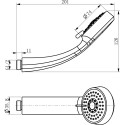 Смеситель D&K Rhein Schiller DA1463201 для ванны с душем