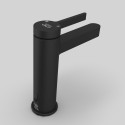 Смеситель GPD Gildo MLB165-S для раковины, черный