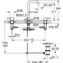 Смеситель Grohe Essence New 20299001 для раковины