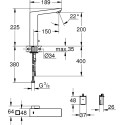 Смеситель Grohe Eurocube E 36441000 для раковины, хром