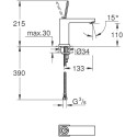 Смеситель Grohe Eurocube Joy 23658000 для раковины