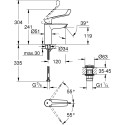 Смеситель Grohe Eurosmart 23983003 для медицинских учреждений