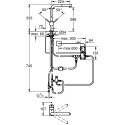Смеситель Grohe Flair Touch 30275001 для кухонной мойки, хром