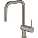 Смеситель Grohe Minta 32322AL2 для кухонной мойки, темный графит