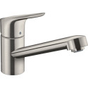 Смеситель Hansgrohe Focus M43 71818800 для кухонной мойки, сталь