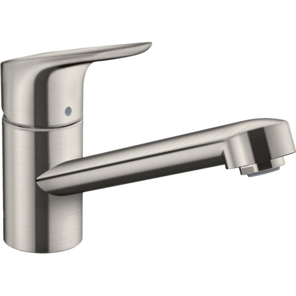Смеситель Hansgrohe Focus M43 71818800 для кухонной мойки, сталь