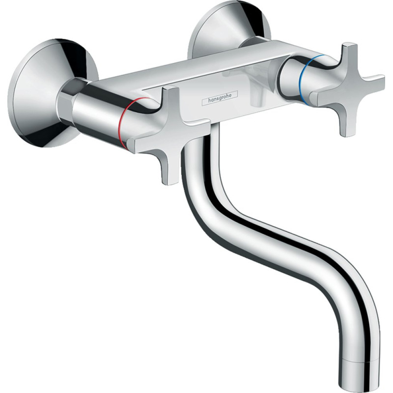 Смеситель Hansgrohe Logis M32 71287000 для кухонной мойки, хром